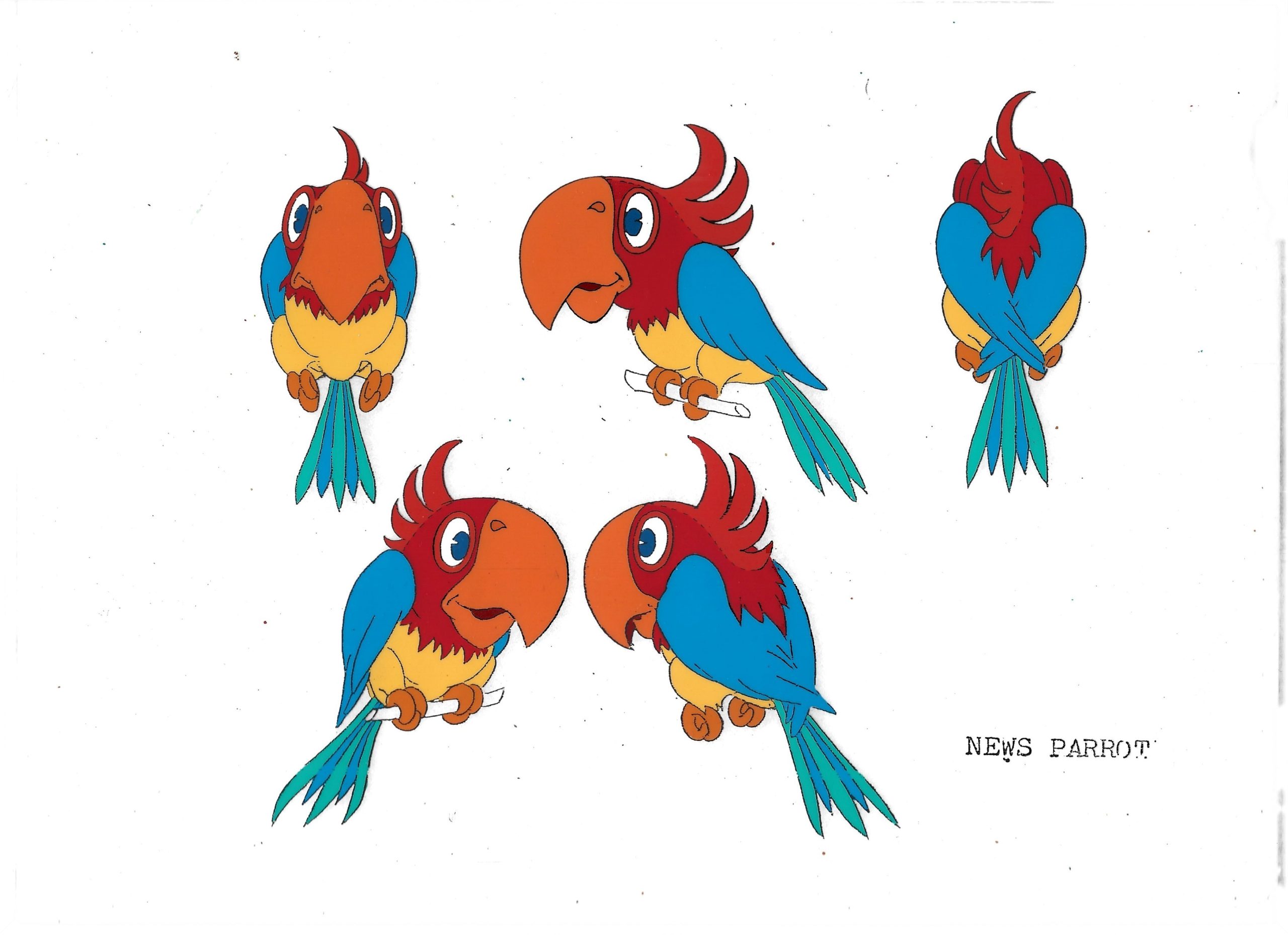 Folia animacyjna z bajki „KHINDA The Golden Princess”-NEWS PARROT – „KHINDA-Złota Księżniczka” – PAPUGA