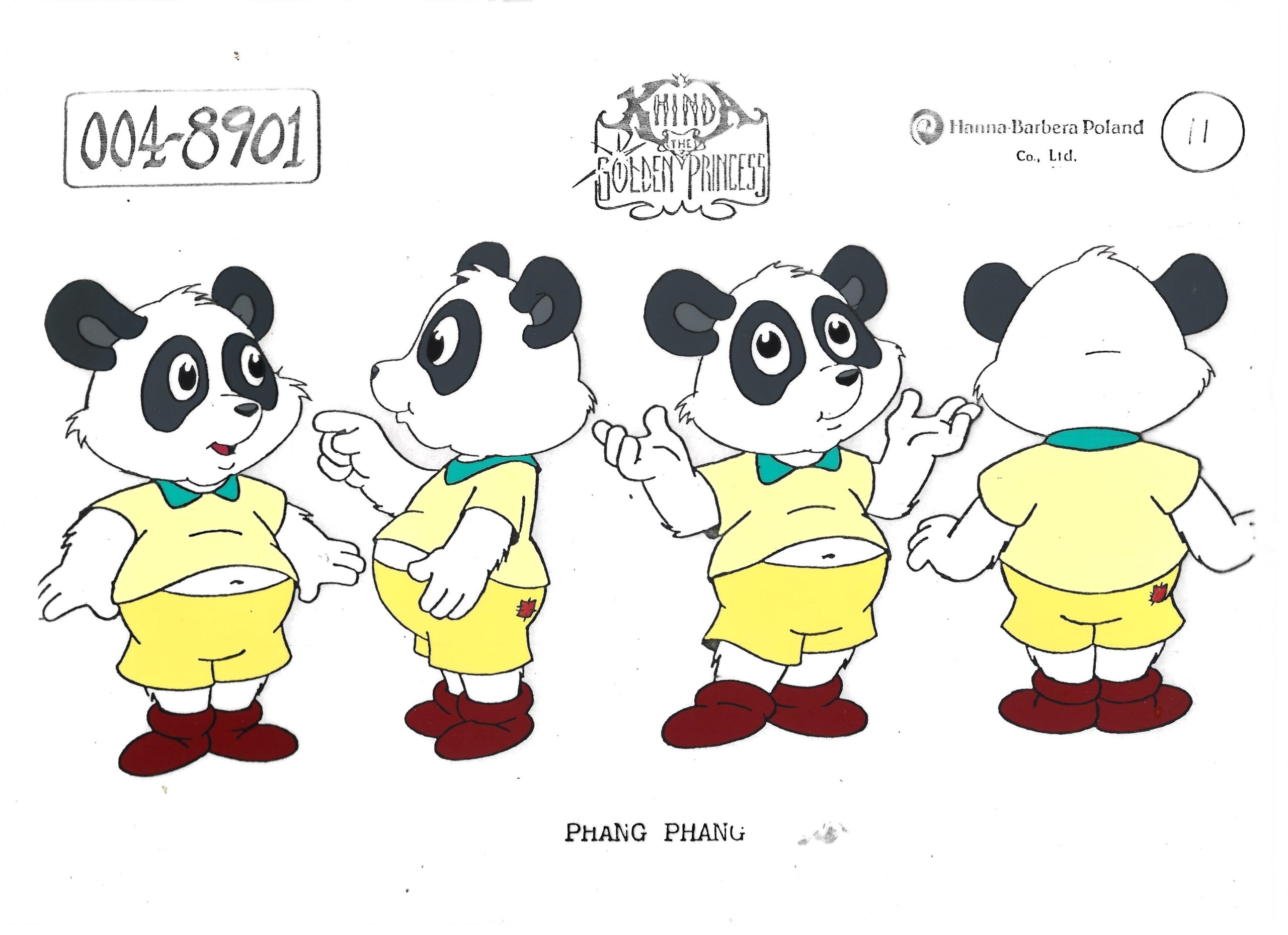 Folia animacyjna z bajki „KHINDA The Golden Princess” – „KHINDA-Złota Księżniczka”- PHANG PHANG