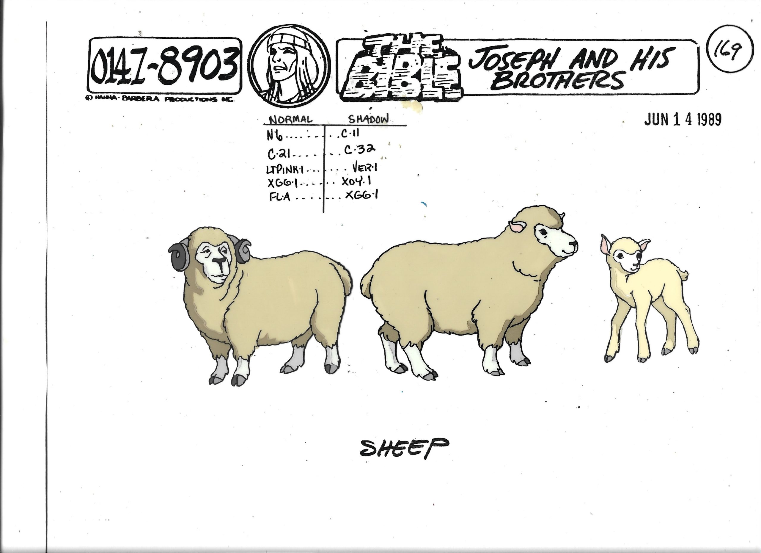 Folia animacyjna „THE BIBLE. Joseph and his brothers” SHEEP // BIBLIA. Józef i jego bracia – OWCE