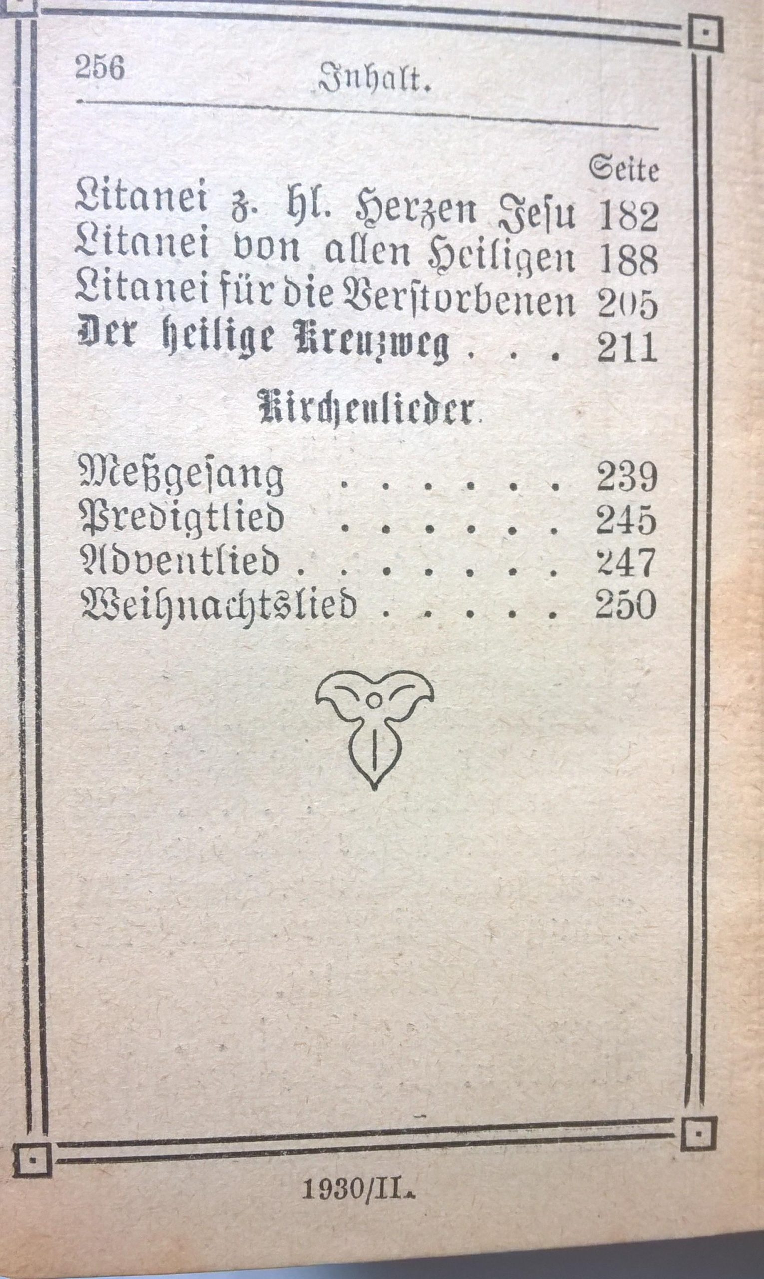 Stara książeczka modlitewna w języku niemieckim