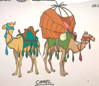 Folia animacyjna „THE BIBLE. Joseph and his brothers”-CAMEL // BIBLIA. Józef i jego bracia–WIELBŁĄD