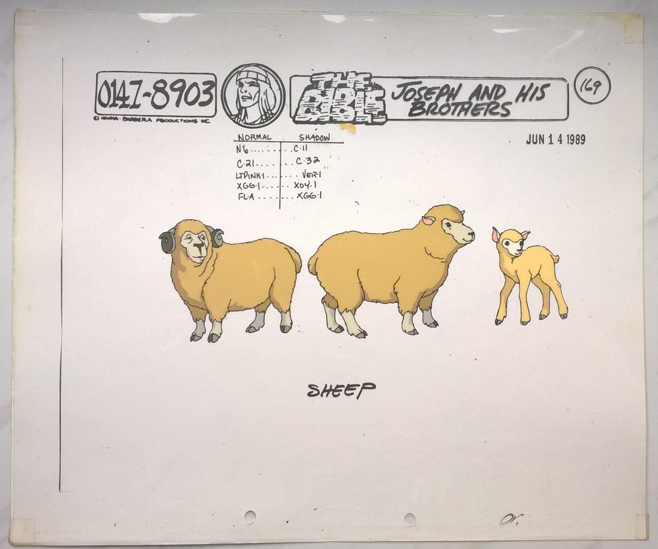 Folia animacyjna „THE BIBLE. Joseph and his brothers” SHEEP // BIBLIA. Józef i jego bracia – OWCE