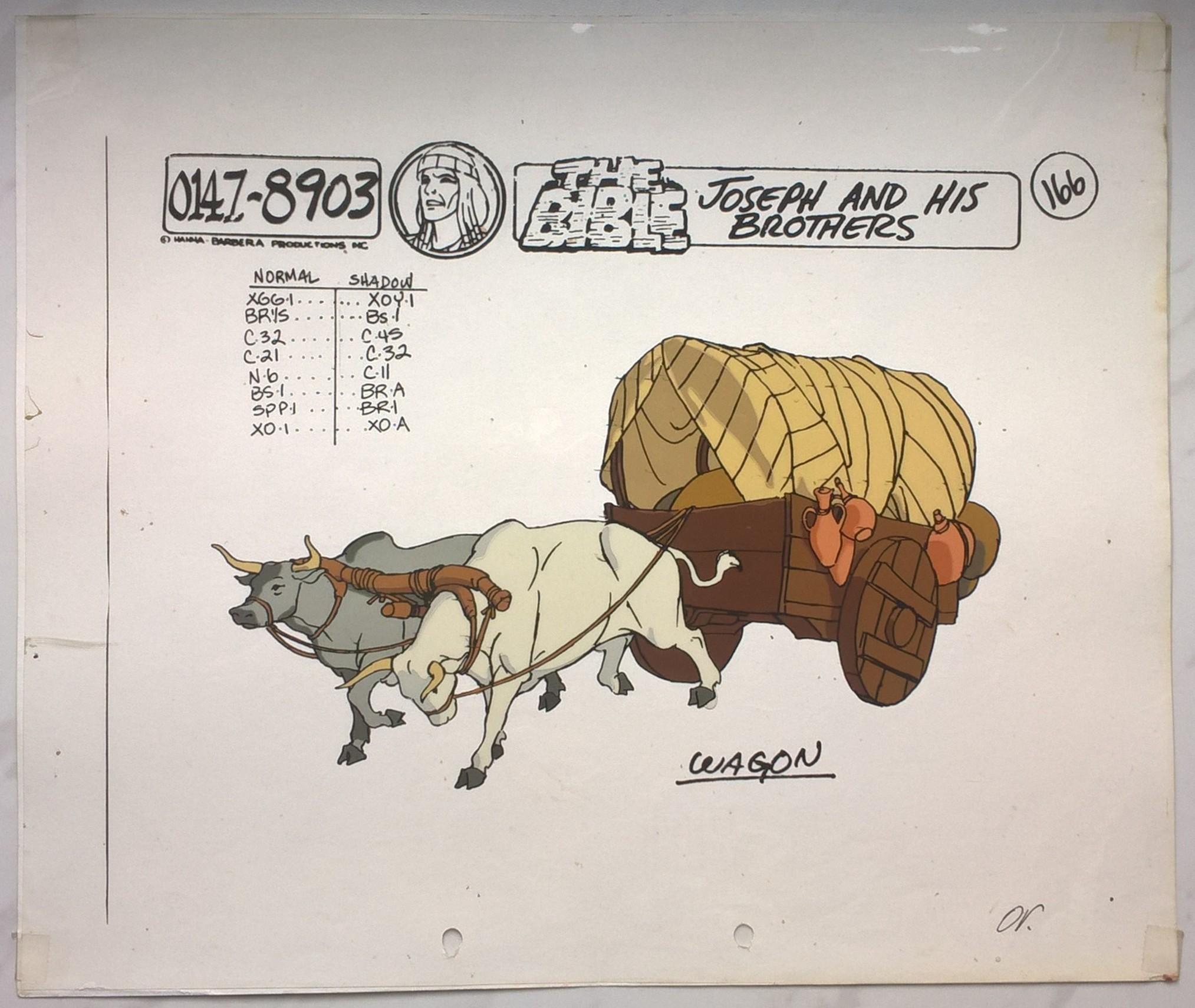 Folia animacyjna „THE BIBLE. Joseph and his brothers” WAGON // BIBLIA. Józef i jego bracia – WÓZ