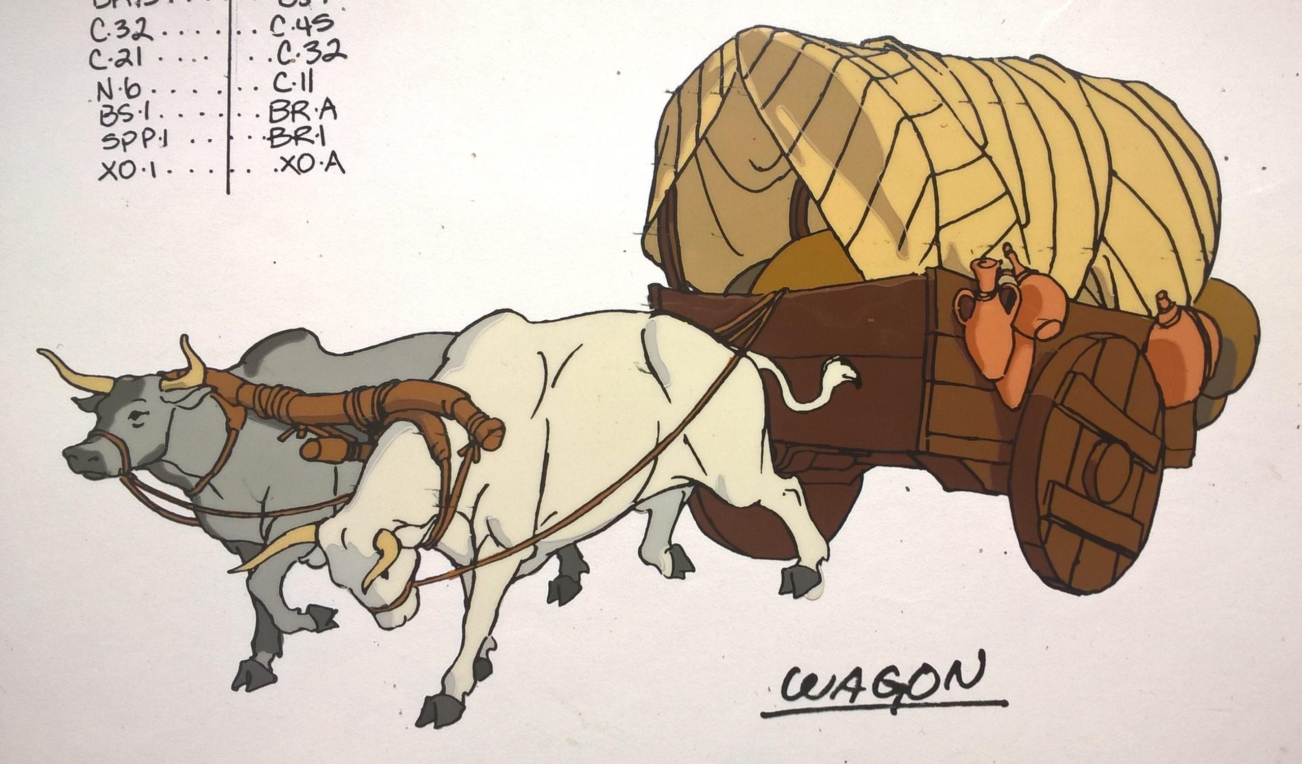 Folia animacyjna „THE BIBLE. Joseph and his brothers” WAGON // BIBLIA. Józef i jego bracia – WÓZ