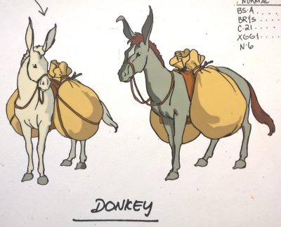 Folia animacyjna „THE BIBLE. Joseph and his brothers” DONKEY // BIBLIA. Józef i jego bracia – OSIOŁ