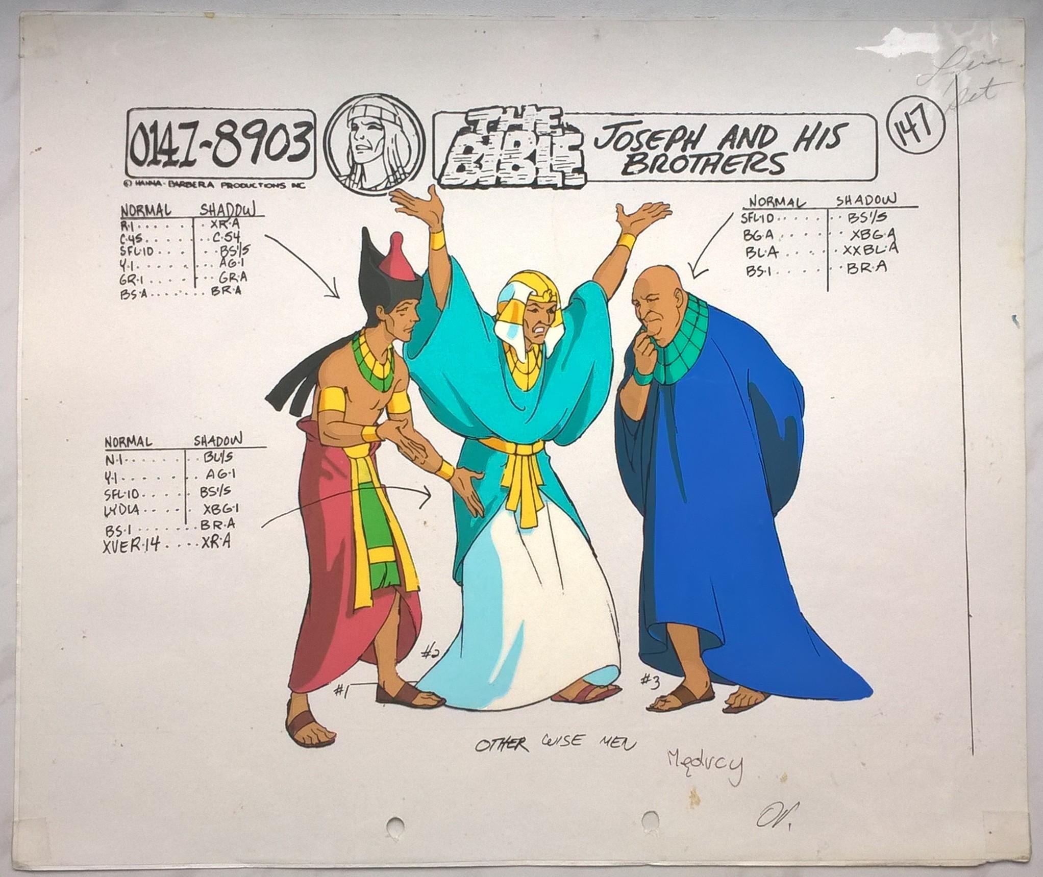 Folia animacyjna "THE BIBLE. Joseph and his brothers" Other Wise Men / BIBLIA. Józef i jego bracia - Mędrcy