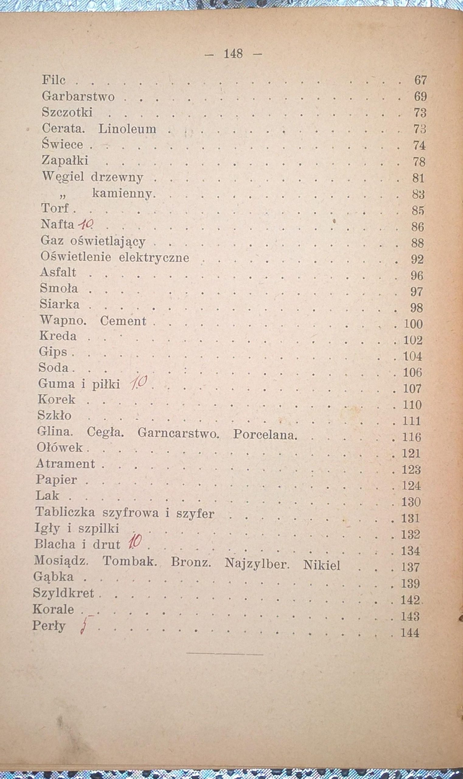 Książka "Co się z czego robi i skąd pochodzi" Marya Weryho i M. Gałecka, 1905 r.