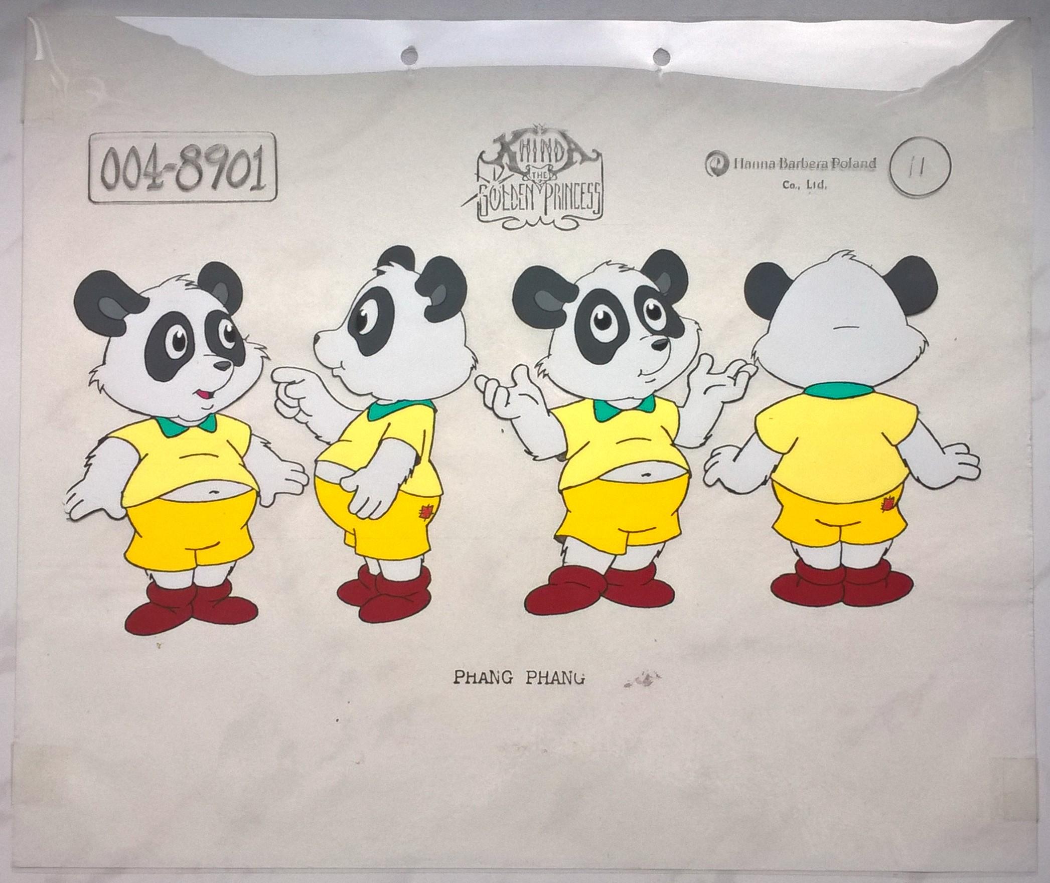 Folia animacyjna z bajki „KHINDA The Golden Princess” – „KHINDA-Złota Księżniczka”- PHANG PHANG