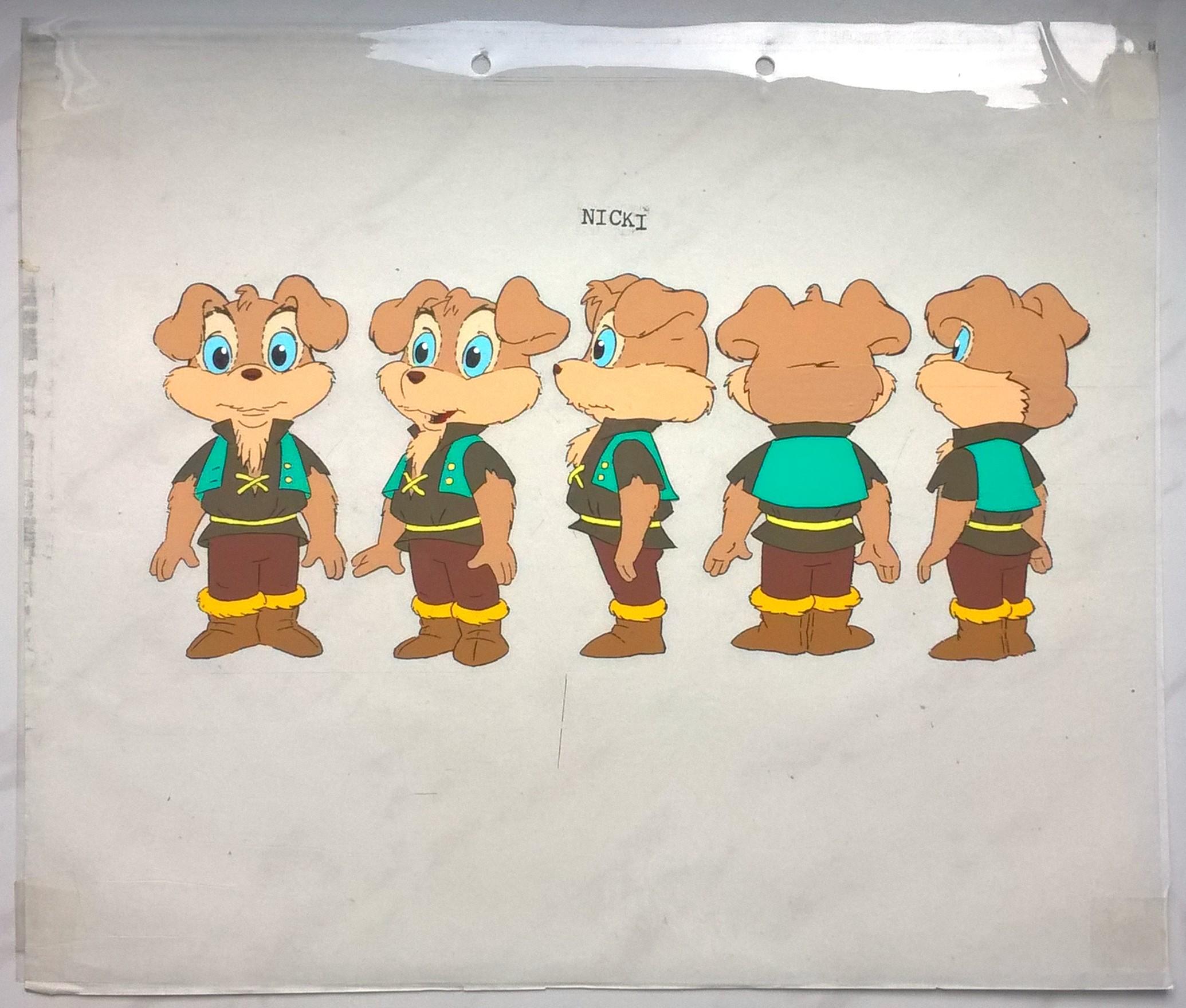 Folia animacyjna z bajki „KHINDA The Golden Princess” – „KHINDA-Złota Księżniczka” – NICKI