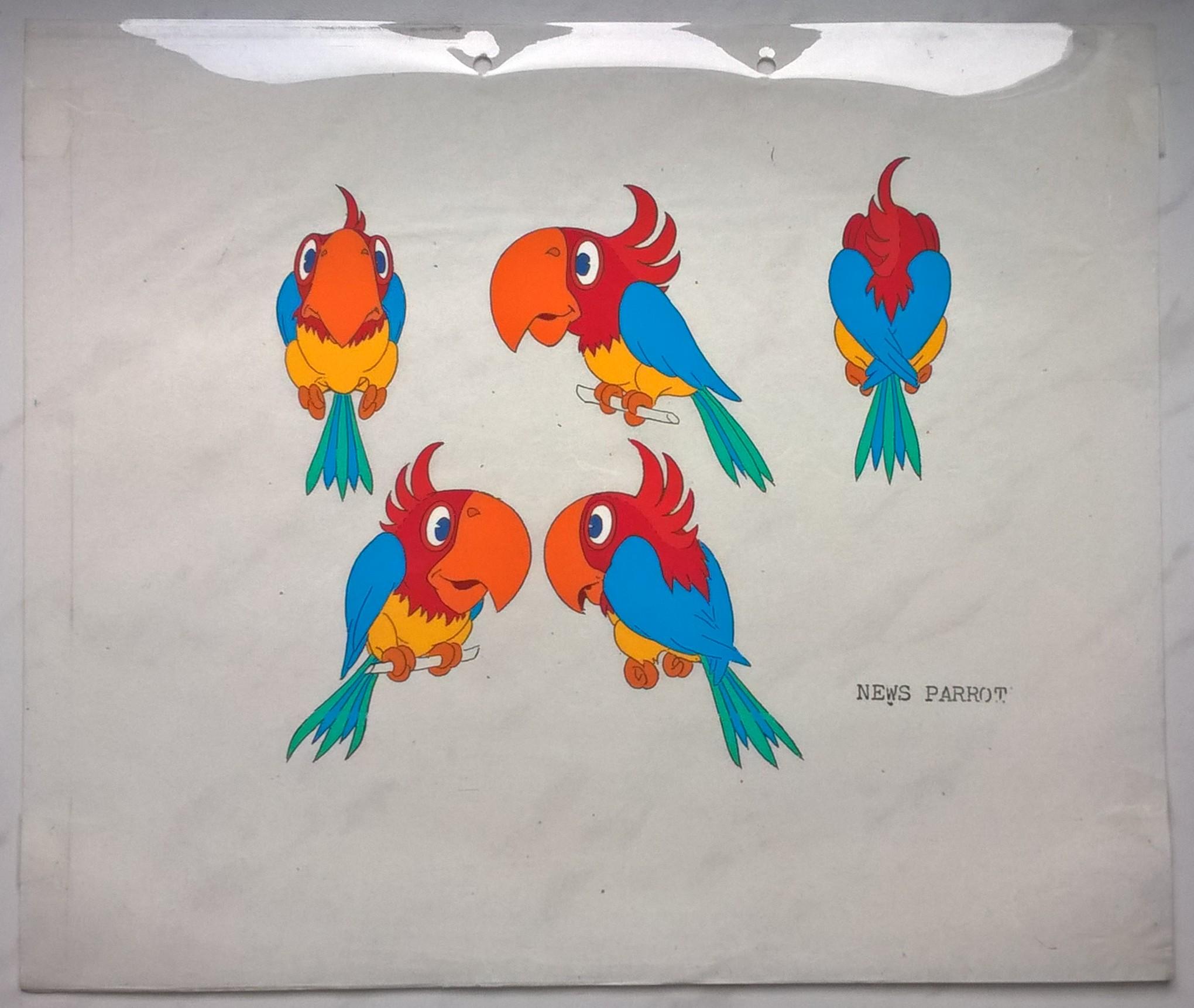 Folia animacyjna z bajki „KHINDA The Golden Princess”-NEWS PARROT – „KHINDA-Złota Księżniczka” – PAPUGA