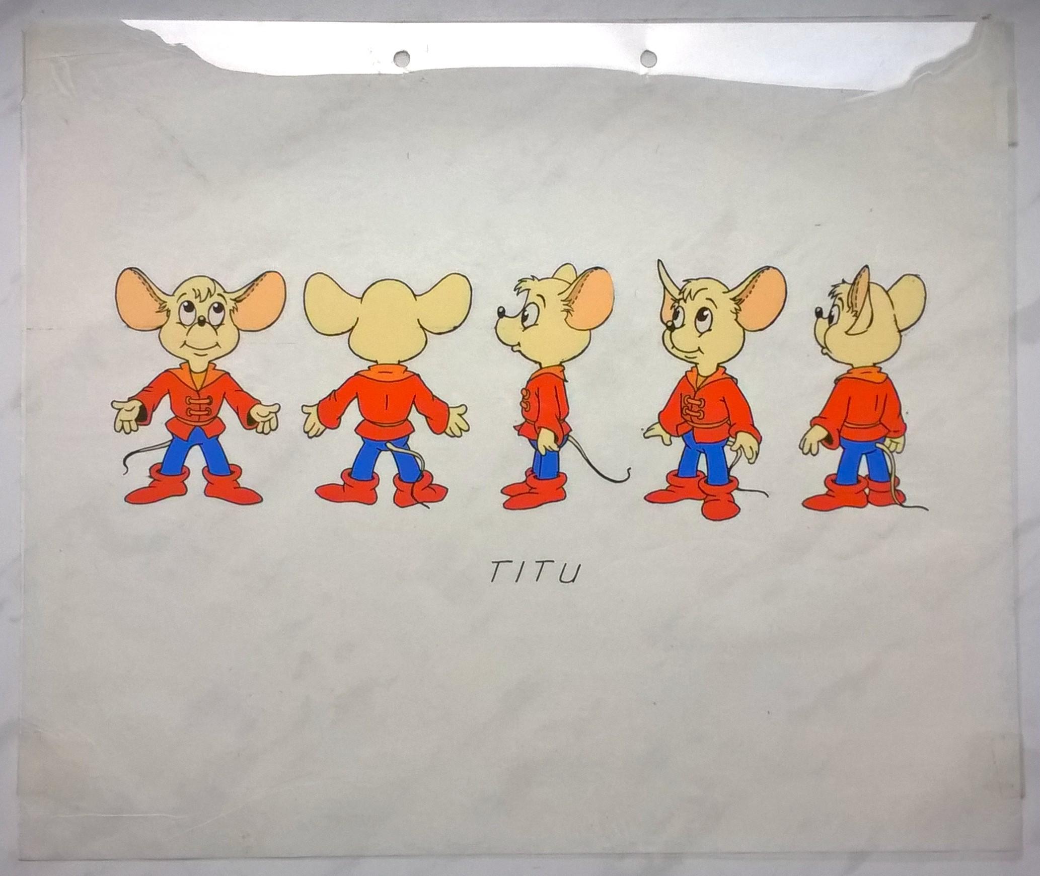 Folia animacyjna z bajki „KHINDA The Golden Princess” – „KHINDA-Złota Księżniczka” - TITU