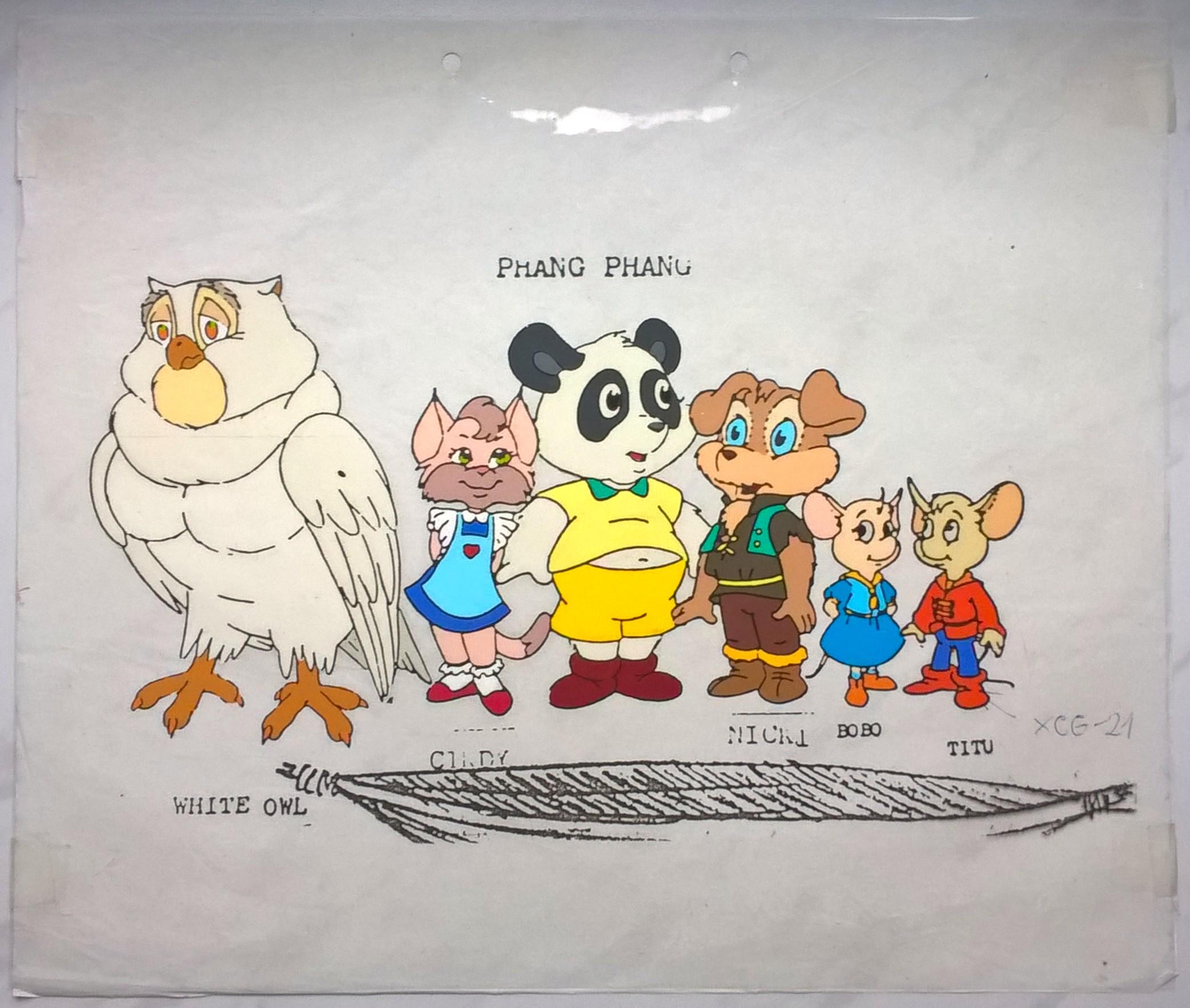 Folia animacyjna z bajki „KHINDA The Golden Princess” – „KHINDA-Złota Księżniczka”