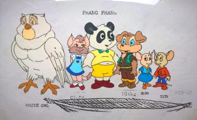 Folia animacyjna z bajki „KHINDA The Golden Princess” – „KHINDA-Złota Księżniczka”