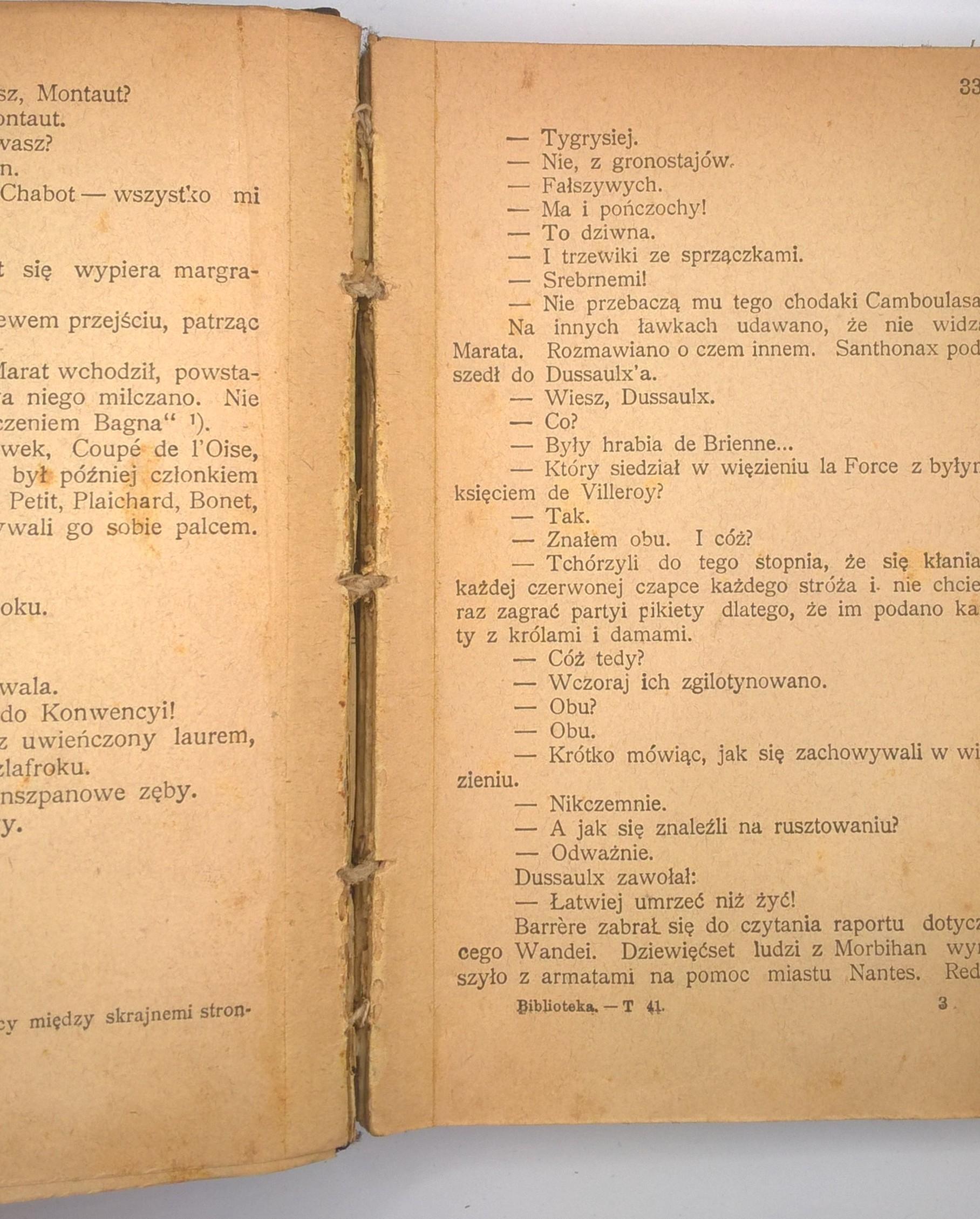 Książka - "Rok dziewięćdziesiąty trzeci - Wojna domowa" Wiktor Hugo