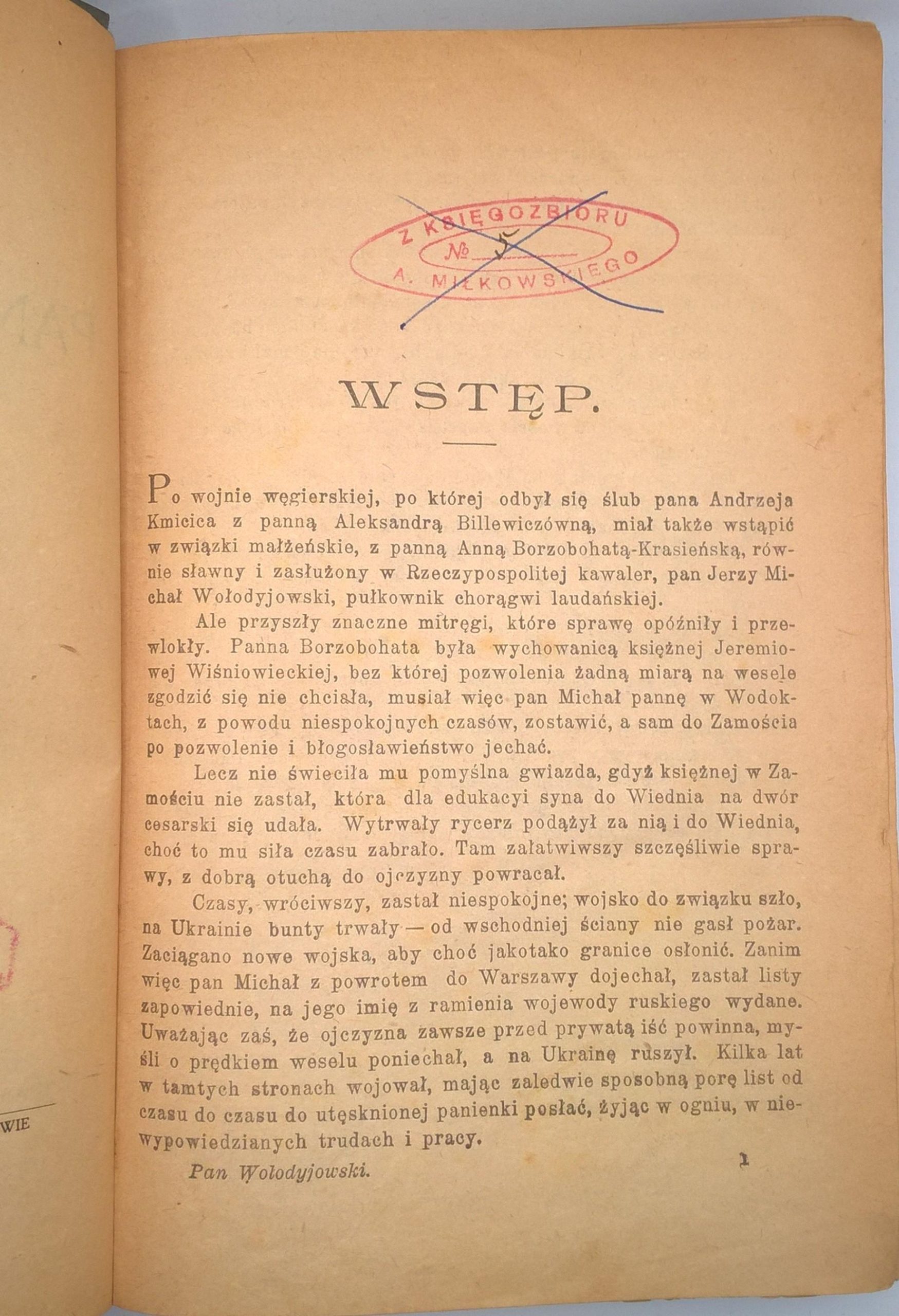 Książka "Pan Wołodyjowski" Henryk Sienkiewicz