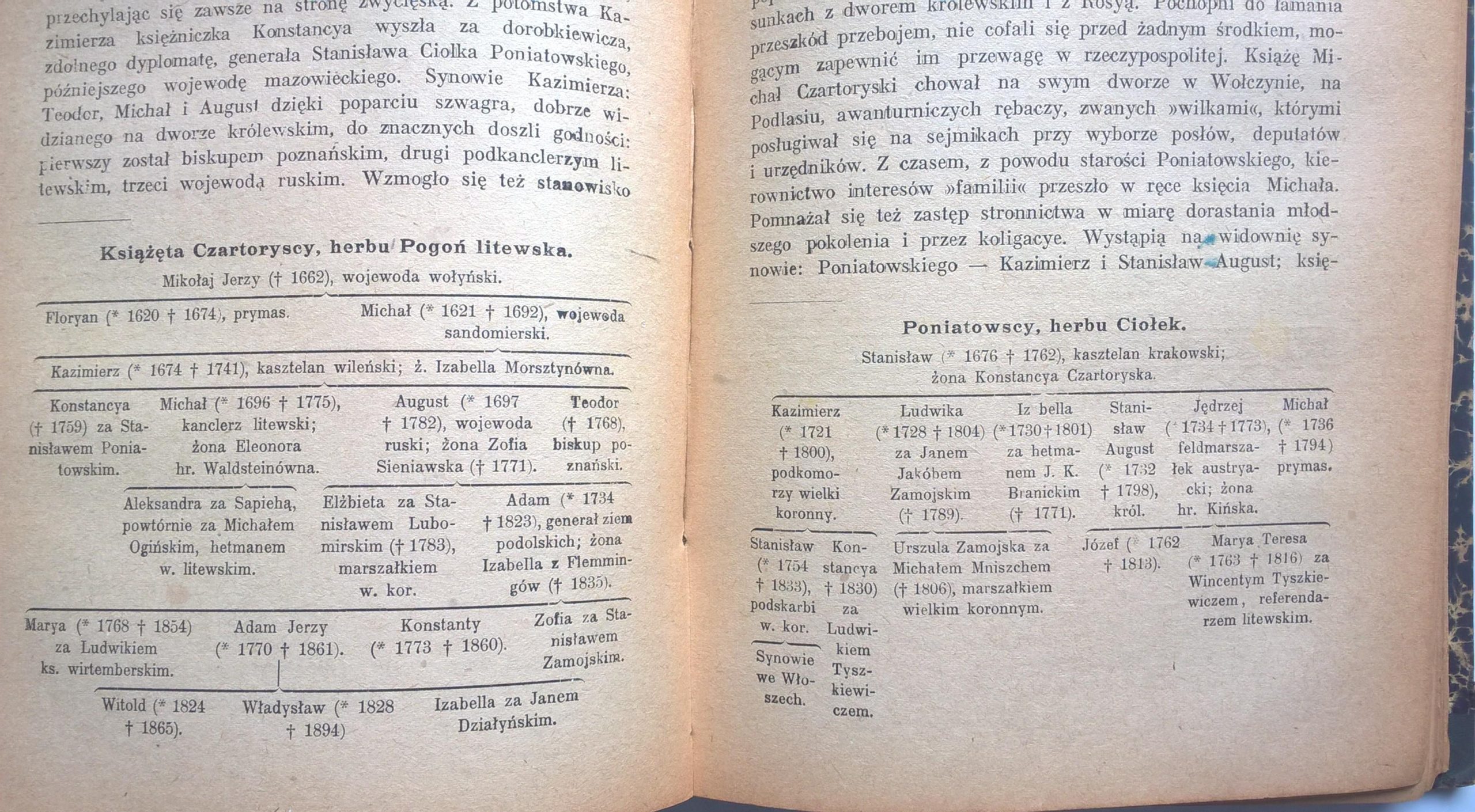 Książka "Dzieje narodu polskiego" Władysław Smoleński, 1919 r.