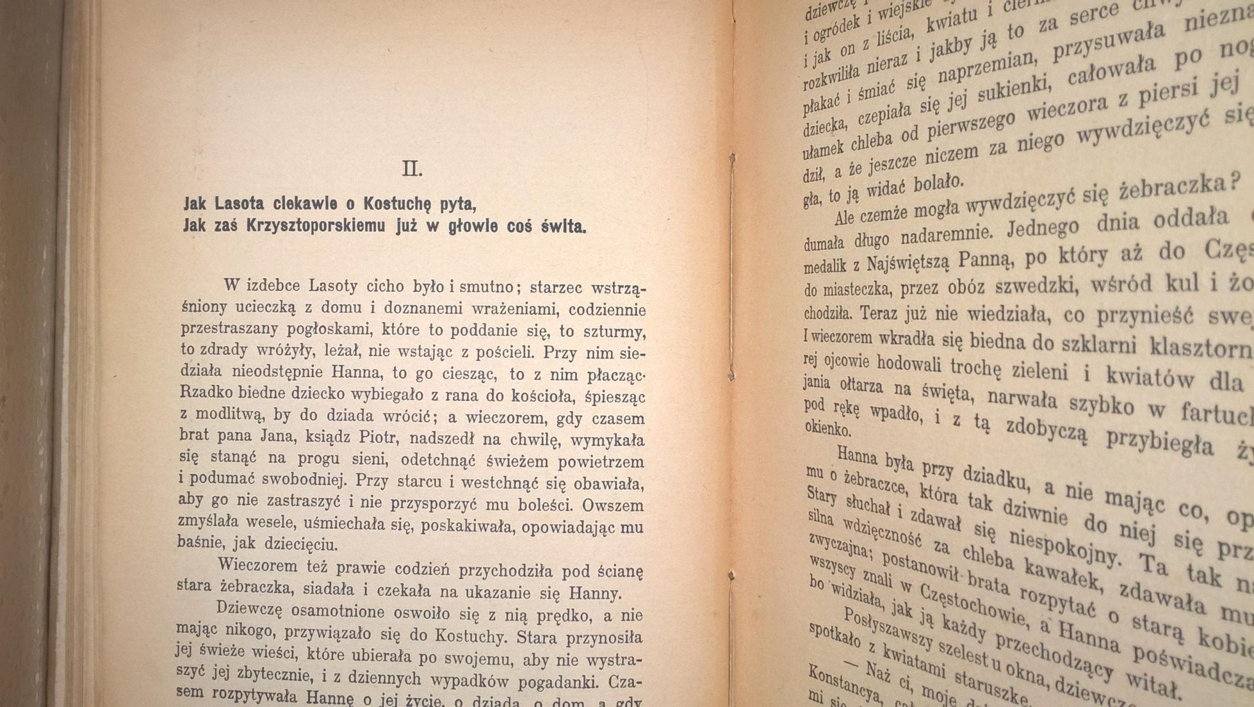 Książka – „Ksiądz Kordecki – Obrońca Częstochowy” J. I. Kraszewski, 1908 r.