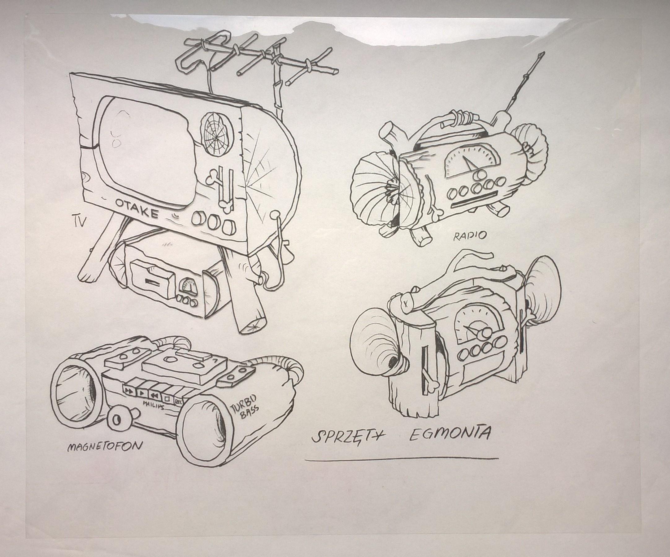 Folia animacyjna z kreskówki „THE FLINTSTONES" - Sprzęty Egmonta