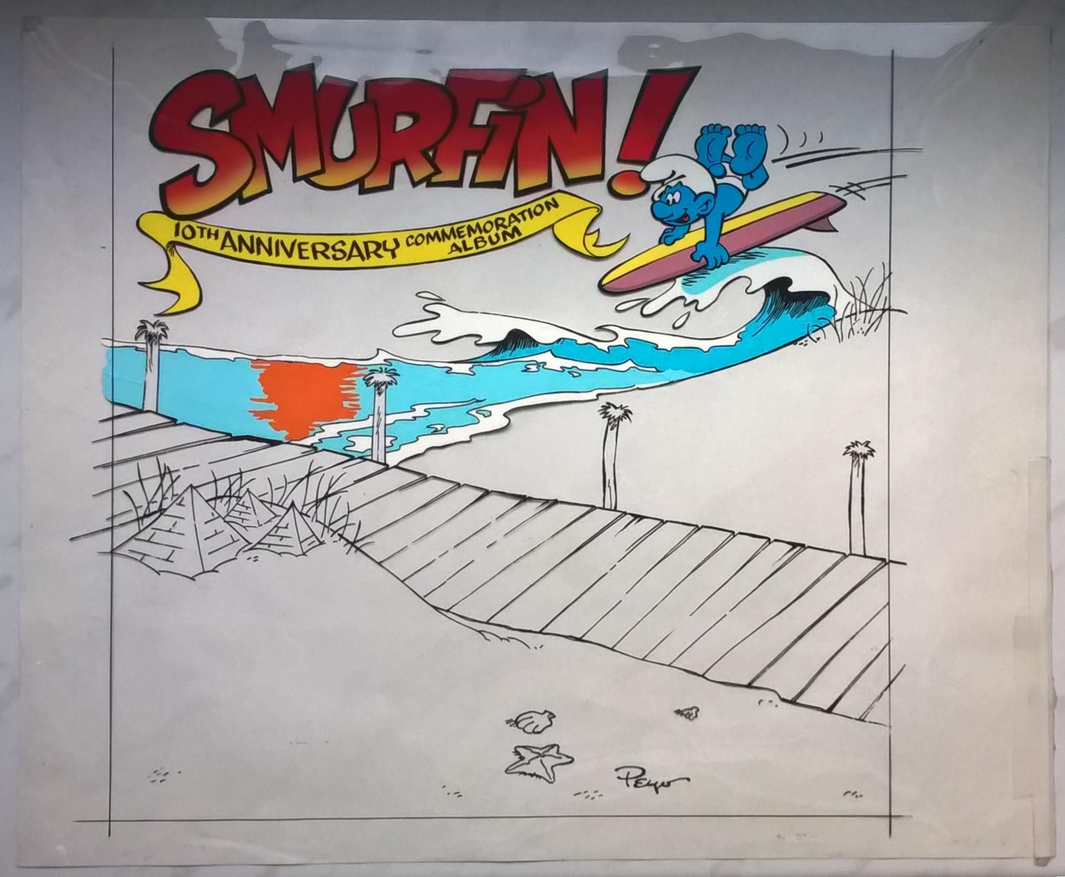 Folia animacyjna – SMURFIN! 10th ANNIVERSARY COMMEMORATION ALBUM – Album z okazji 10-lecia – SMERFY