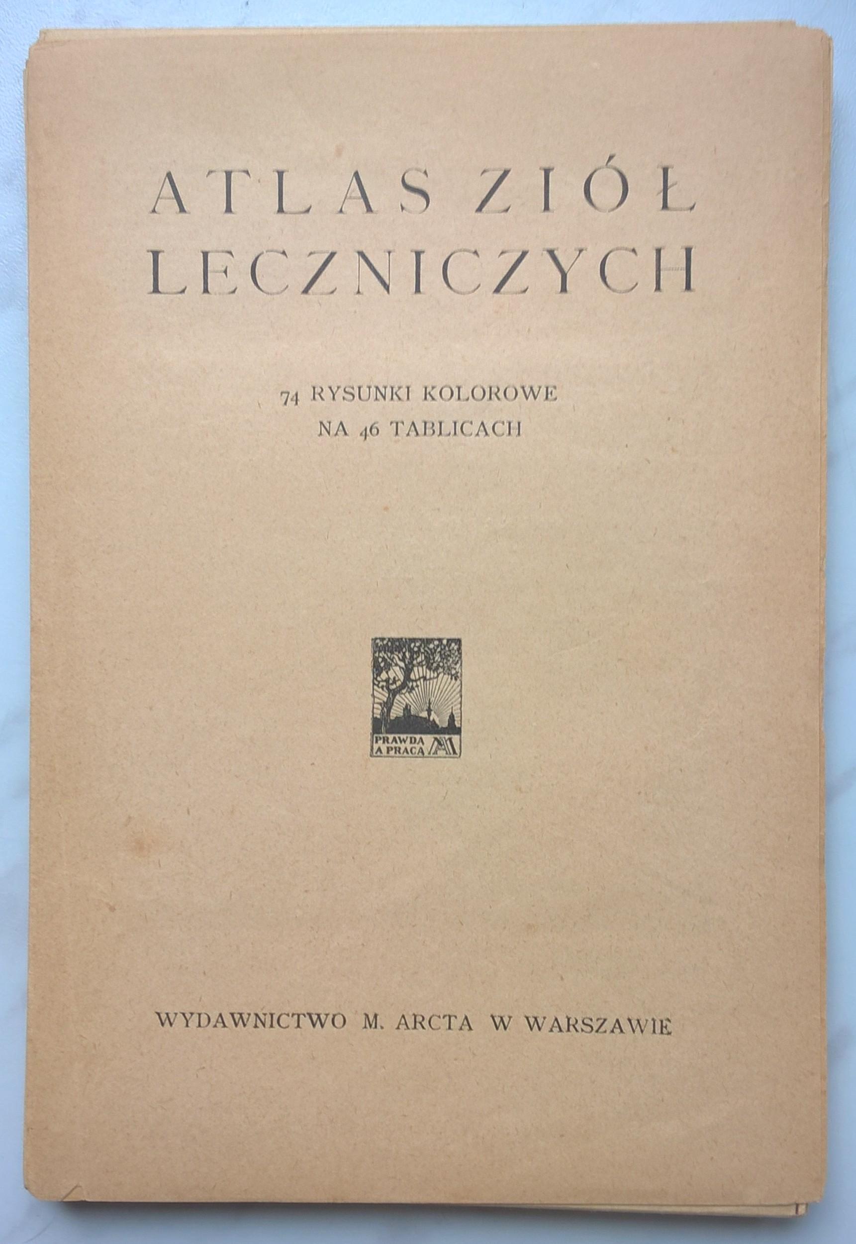 Atlas ziół leczniczych, 1925 r.