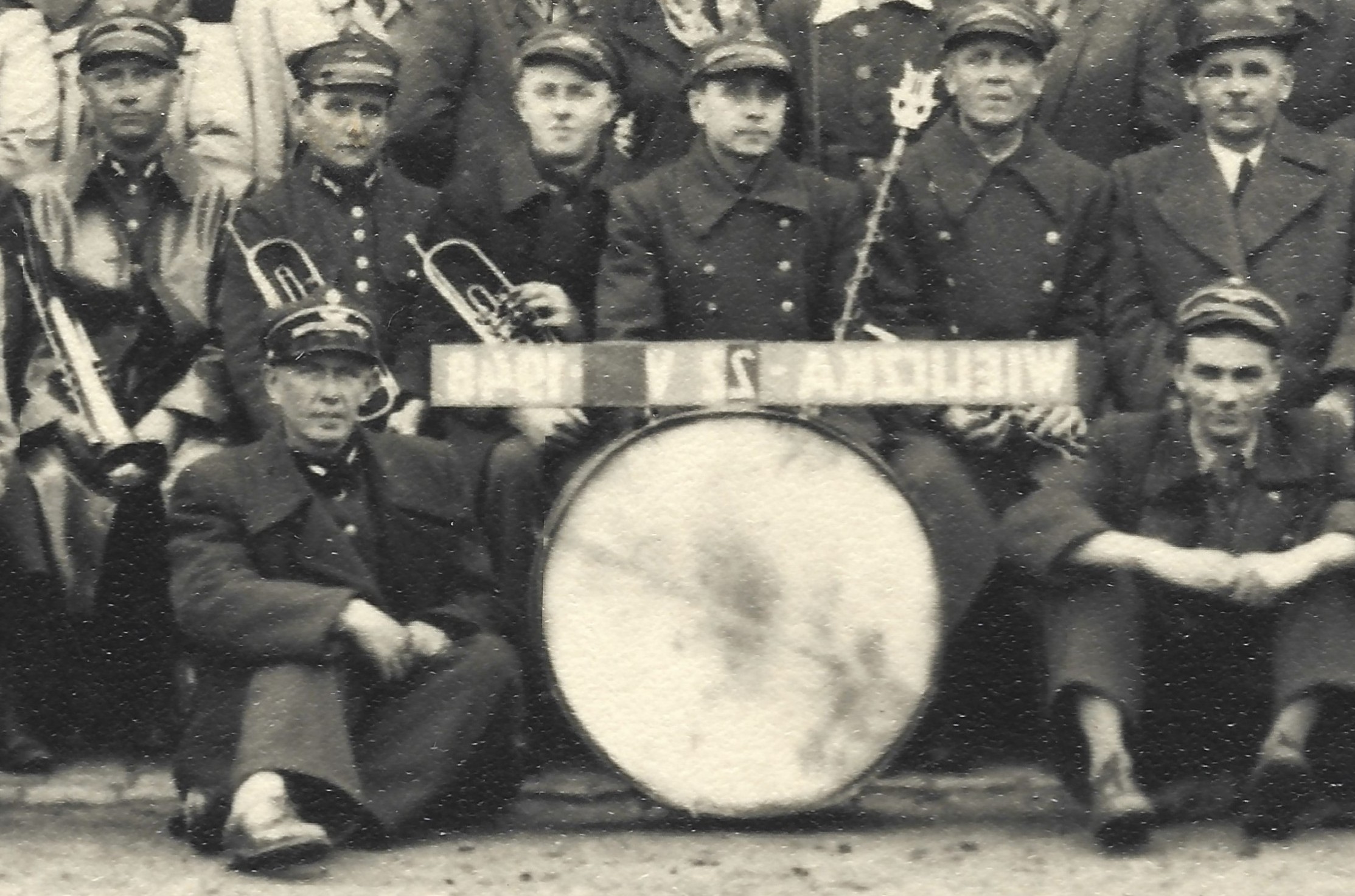 Zdjęcie pamiątkowe - orkiestra - Wieliczka, 22. V. 1948