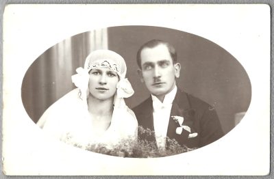 Stare zdjęcie ślubne