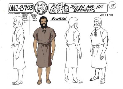 Folia animacyjna „THE BIBLE. JOSEPH AND HIS BROTHERS ”- REUBEN // Biblia. Józef i jego bracia