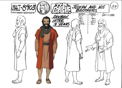 Folia animacyjna „THE BIBLE. JOSEPH AND HIS BROTHERS ”- REUBEN AFTER 13 YEARS // Biblia. Józef i jego bracia - Reuben po 13 latach