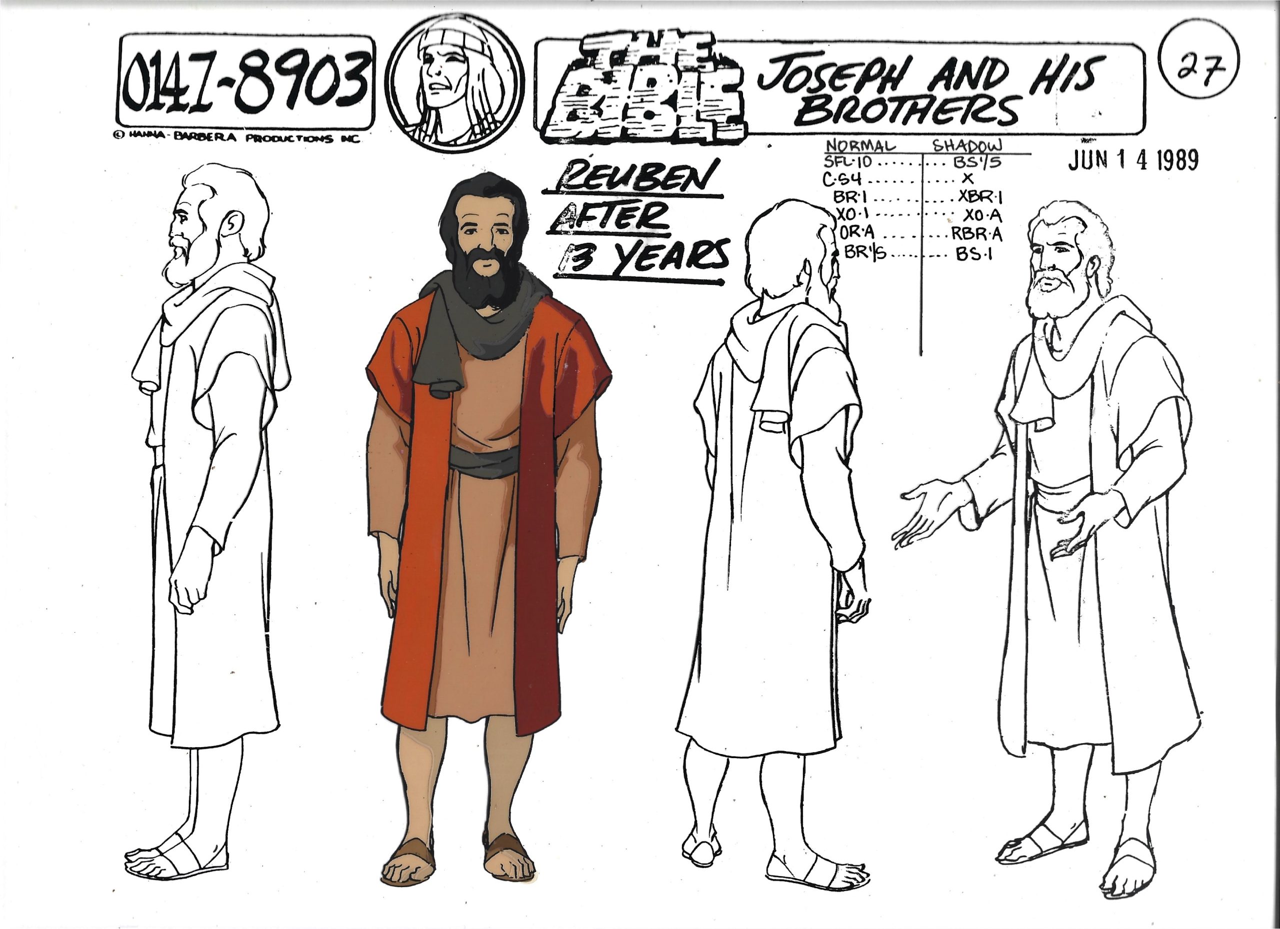 Folia animacyjna „THE BIBLE. JOSEPH AND HIS BROTHERS ”- REUBEN AFTER 13 YEARS // Biblia. Józef i jego bracia - Reuben po 13 latach