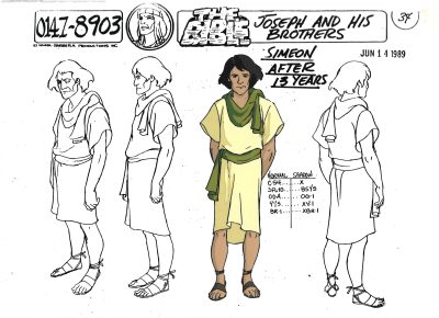 Folia animacyjna „THE BIBLE. JOSEPH AND HIS BROTHERS ”- SIMEON AFTER 13 YEARS // Biblia. Józef i jego bracia – Symeon po 13 latach