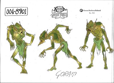 Folia animacyjna z bajki „KHINDA The Golden Princess” – „KHINDA-Złota Księżniczka” – GORAM