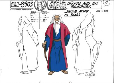 Folia animacyjna „THE BIBLE. JOSEPH AND HIS BROTHERS ”- JACOB AFTER 13 YEARS // Biblia. Józef i jego bracia – Jakub po 13 latach