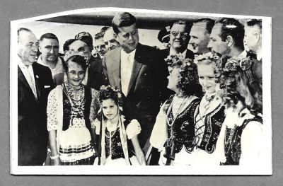 Zdjęcie - John Fitzgerald Kennedy z Polonią Polską w Chicago w 1962 r. w USA