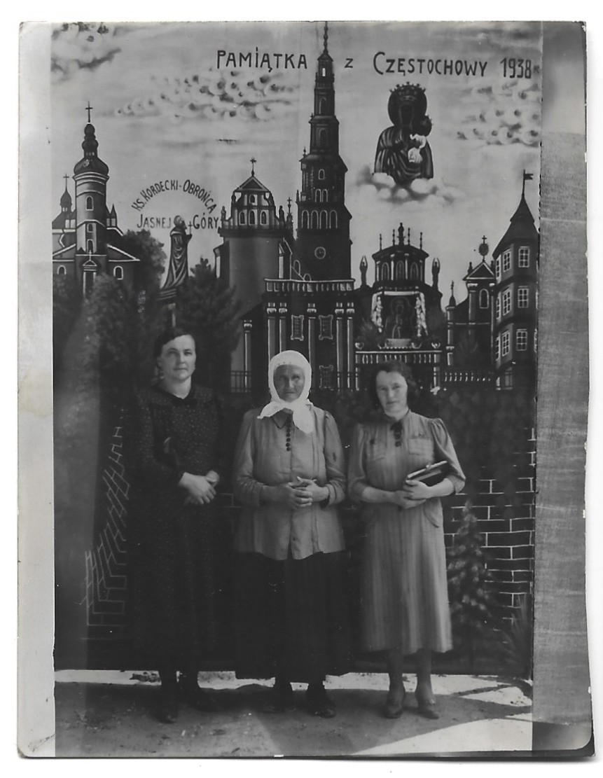 Zdjęcie - Pamiątka z Częstochowy, 1938 r.