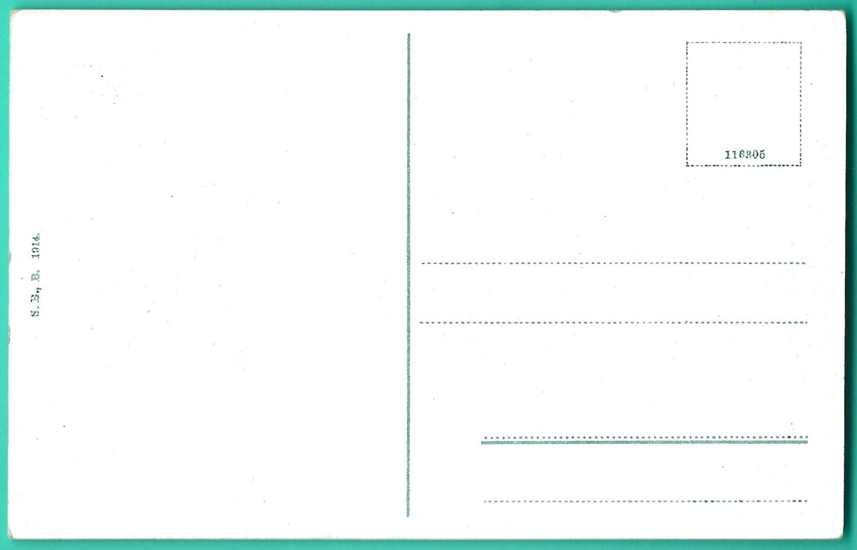 Pocztówka - BIELITZ-Beskiden, Clementinenhutte (1073 m) -  BIELSKO-Beskidy, Schronisko Klementynki, 1914 r.