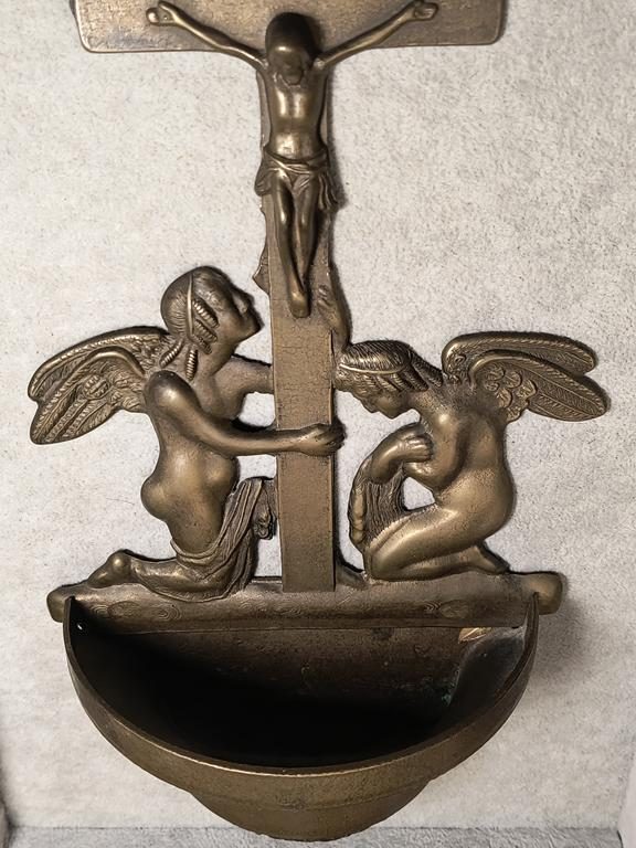 Stara kropielnica mosiężna