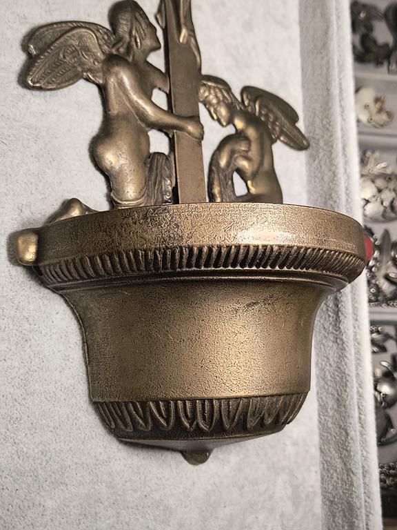 Stara kropielnica mosiężna