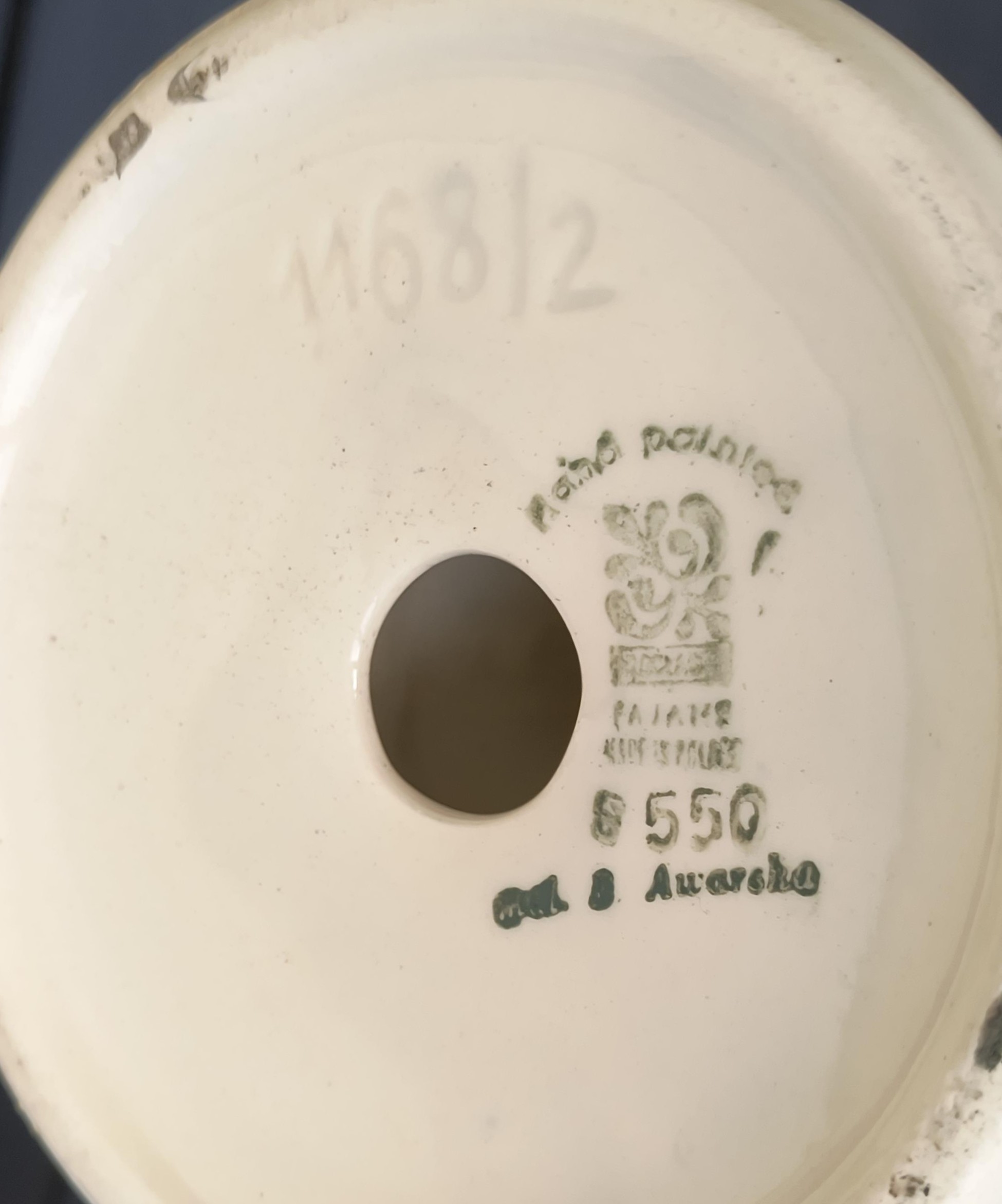 Świecznik porcelanowy Włocławek