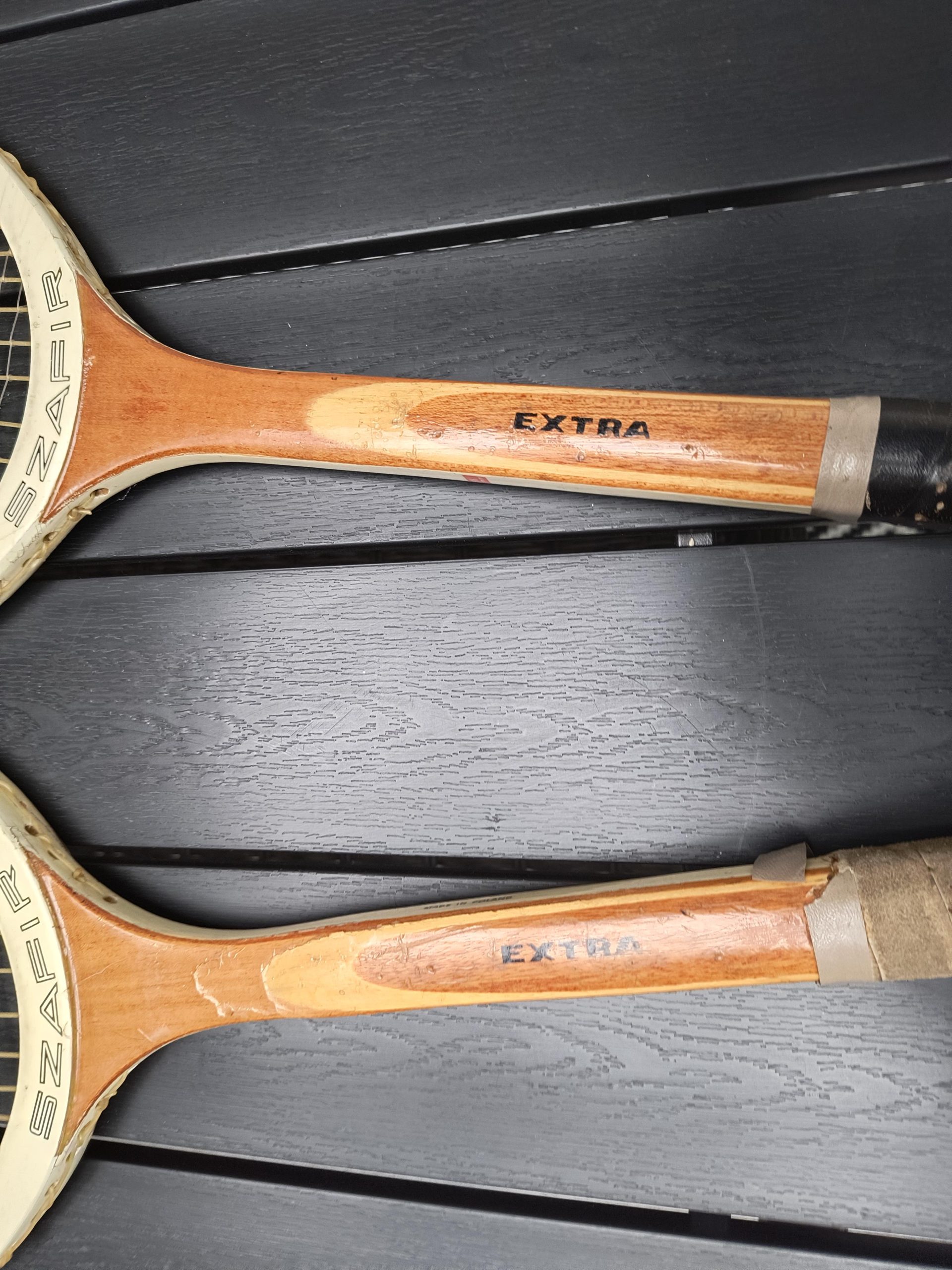 Drewniane rakiety do tenisa SZAFIR - Polsport