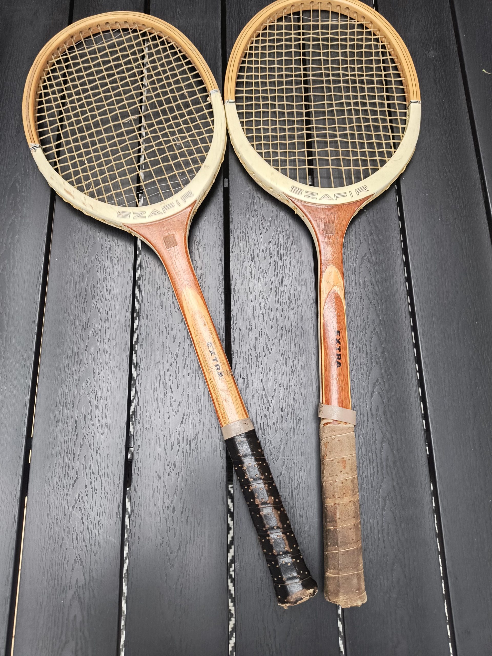 Drewniane rakiety do tenisa SZAFIR - Polsport