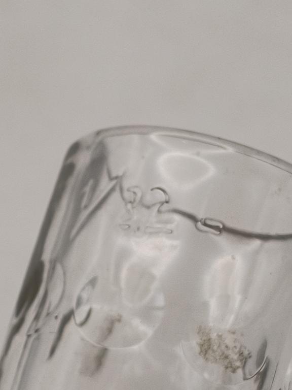 Kieliszek z grubego szkła, do wódki – karczmiak