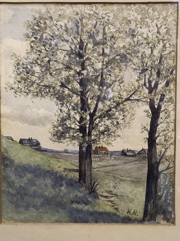 Obraz: Ustroń – pejzaż, Karol Niedoba