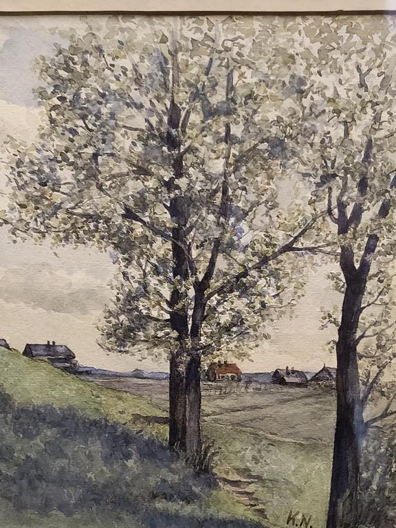 Obraz: Ustroń – pejzaż, Karol Niedoba