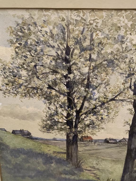 Obraz: Ustroń – pejzaż, Karol Niedoba