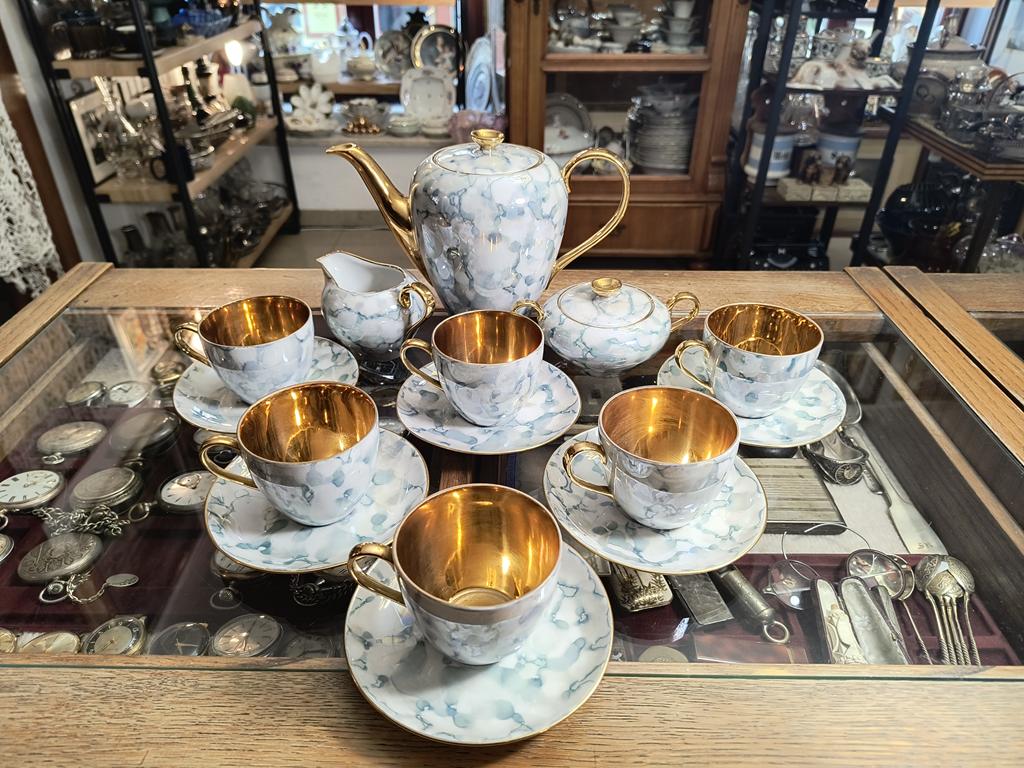 Zestaw porcelanowy WAWEL - ręcznie malowany