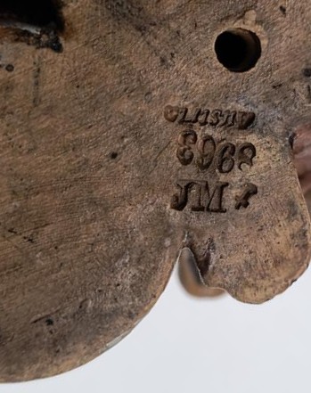 Stara ceramiczna figurka PSY, Austria