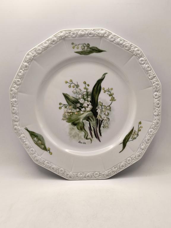 Talerz porcelanowy, Konwalia – Rosenthal