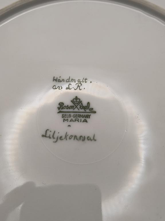 Talerz porcelanowy, Konwalia – Rosenthal