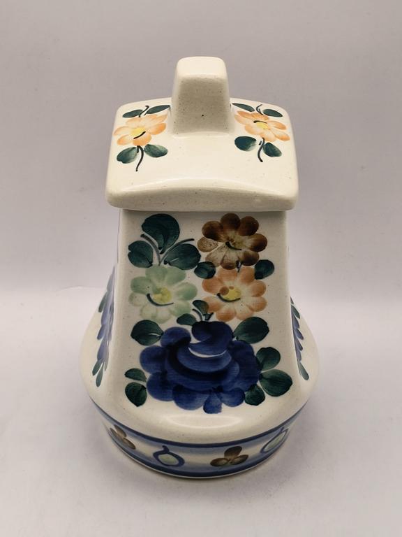 Puszka fajansowa z Włocławka - lata 70/80-te