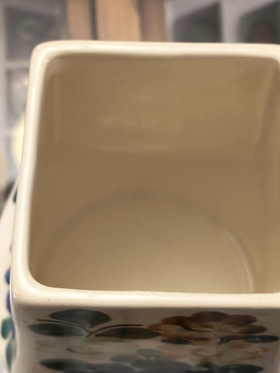 Puszka fajansowa z Włocławka - lata 70/80-te